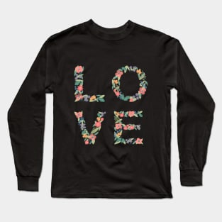 Spring Floral Love Long Sleeve T-Shirt